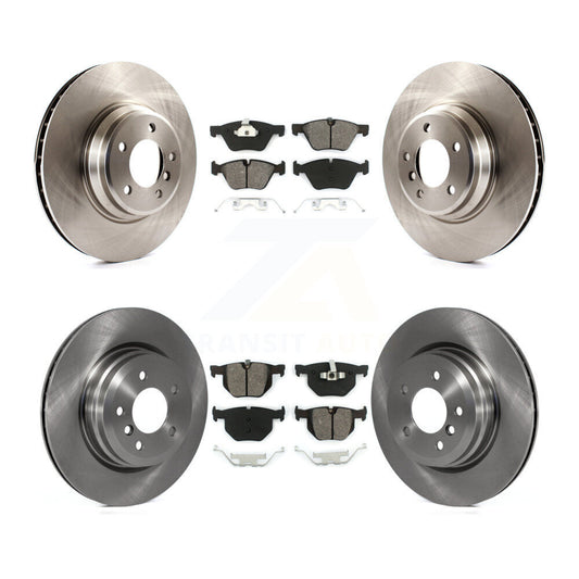 [Avant + Arrière] Kit de Disque et plaquette (semi-métallique) de frein pour 2007 BMW 335xi K8S-101398