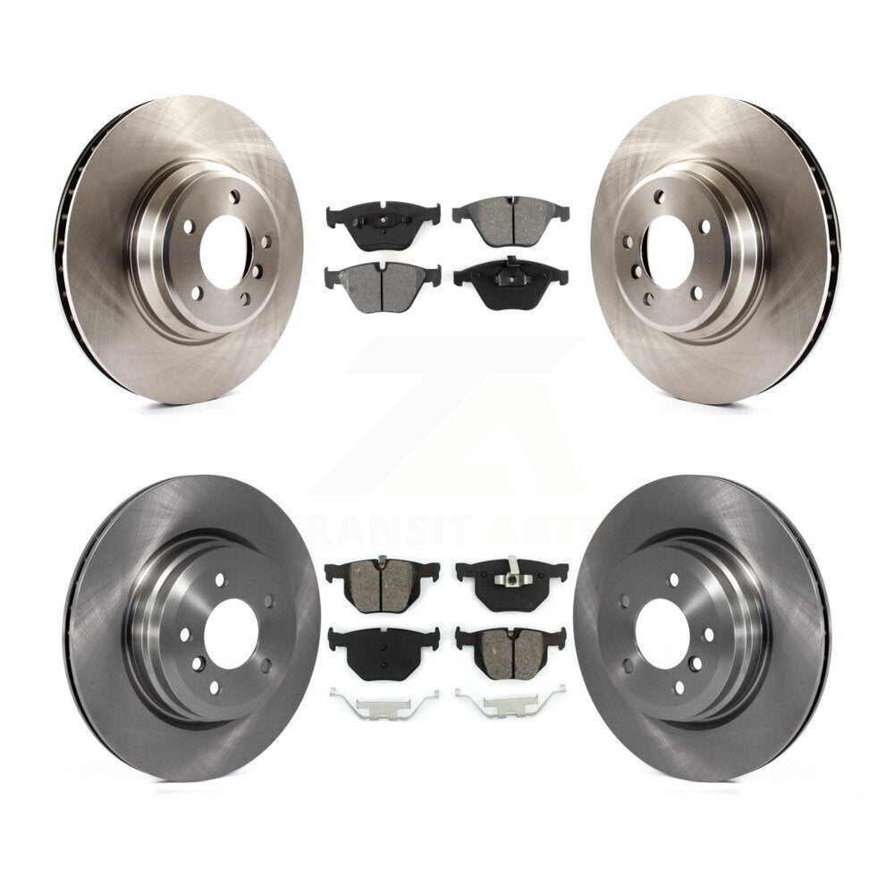 [Avant + Arrière] Kit de Disque et plaquette (semi-métallique) de frein pour BMW 335i xDrive X1 335d 335xi 335is K8S-101399