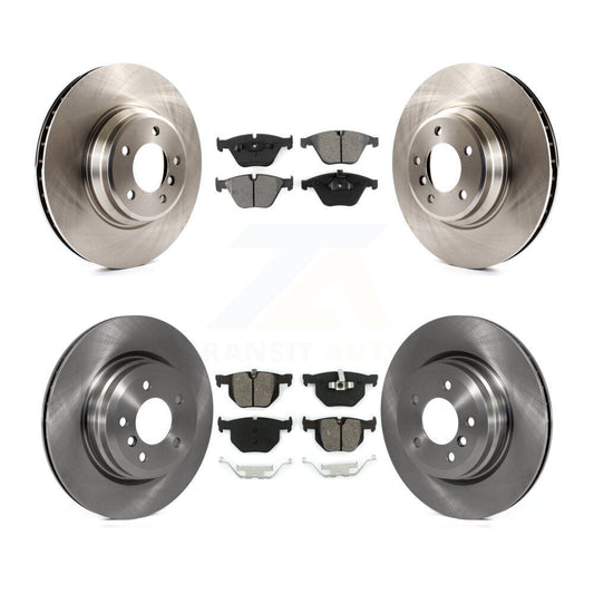 [Avant + Arrière] Kit de Disque et plaquette (semi-métallique) de frein pour BMW 335i xDrive X1 335d 335xi 335is K8S-101399