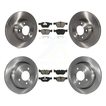 [Avant + Arrière] Kit de Disque et plaquette (semi-métallique) de frein pour 2008 BMW 328xi To 08 07 K8S-101400