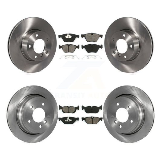 [Avant + Arrière] Kit de Disque et plaquette (semi-métallique) de frein pour 2008 BMW 328xi To 08 07 K8S-101400
