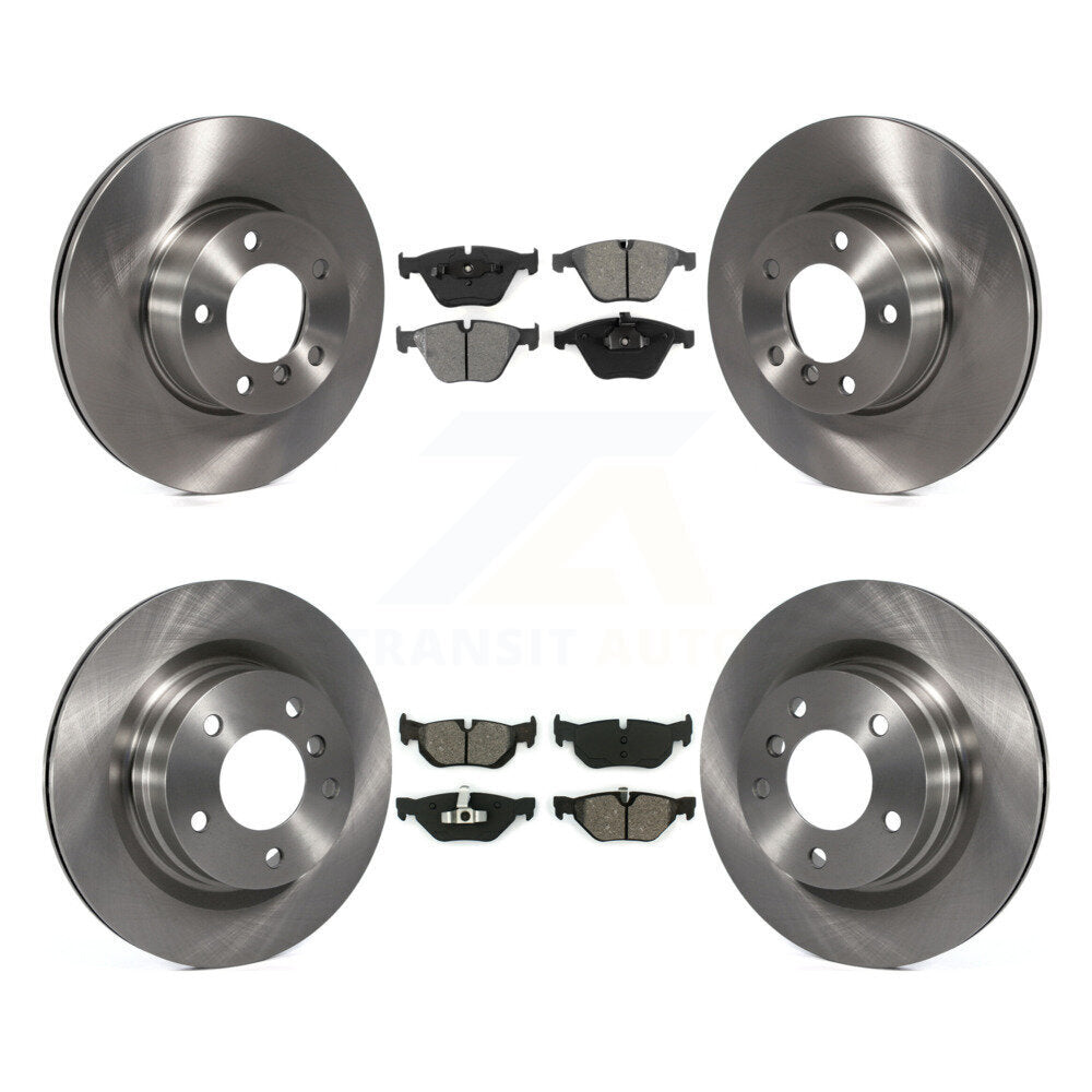 [Avant + Arrière] Kit de Disque et plaquette (semi-métallique) de frein pour BMW 328i 323i K8S-101401