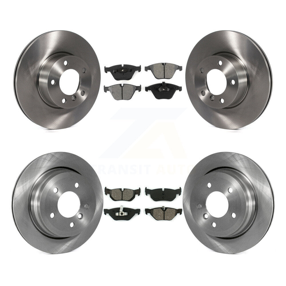 [Avant + Arrière] Kit de Disque et plaquette (semi-métallique) de frein pour BMW 328i xDrive X1 328xi K8S-101402