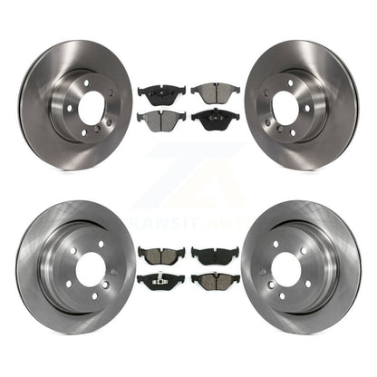 [Avant + Arrière] Kit de Disque et plaquette (semi-métallique) de frein pour BMW 328i xDrive X1 328xi K8S-101402