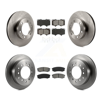 [Avant + Arrière] Kit de Disque et plaquette (semi-métallique) de frein pour Toyota 4Runner FJ Cruiser K8S-101411