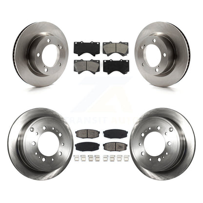 [Avant + Arrière] Kit de Disque et plaquette (semi-métallique) de frein pour Toyota Land Cruiser Lexus LX570 K8S-101413