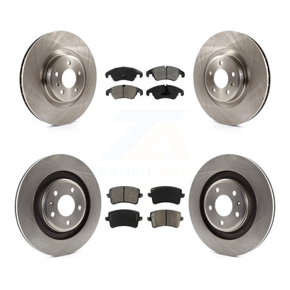 [Avant + Arrière] Kit de Disque et plaquette (semi-métallique) de frein pour Audi S5 K8S-101415