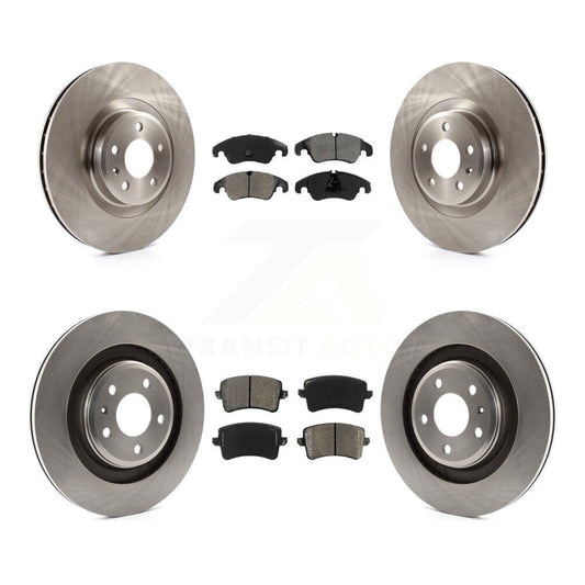 [Avant + Arrière] Kit de Disque et plaquette (semi-métallique) de frein pour Audi S5 K8S-101415