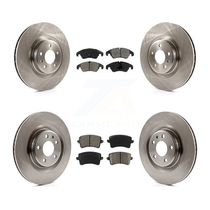 [Avant + Arrière] Kit de Disque et plaquette (semi-métallique) de frein pour Audi Q5 S5 K8S-101416