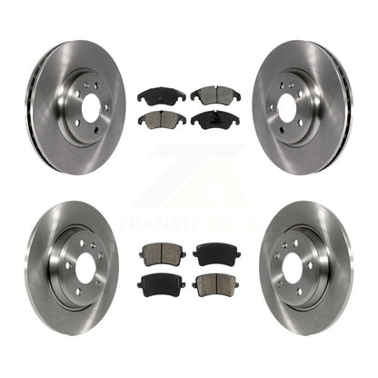 [Avant + Arrière] Kit de Disque et plaquette (semi-métallique) de frein pour Audi Q5 A4 Quattro A5 K8S-101417