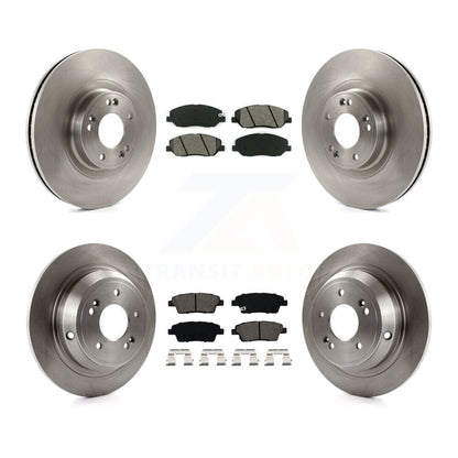 [Avant + Arrière] Kit de Disque et plaquette (semi-métallique) de frein pour 2012 Hyundai Genesis 3.8L K8S-101422