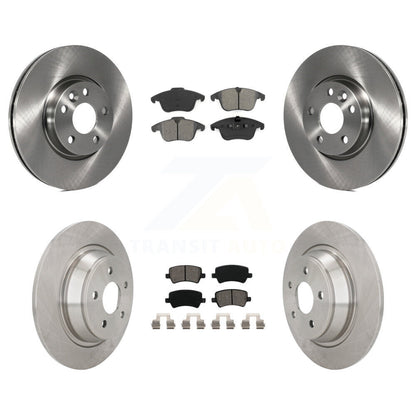 [Avant + Arrière] Kit de Disque et plaquette (semi-métallique) de frein pour 2012-2015 Land Rover Range Evoque K8S-101427