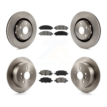 [Avant + Arrière] Kit de Disque et plaquette (semi-métallique) de frein pour 2009-2016 Toyota Venza K8S-101428