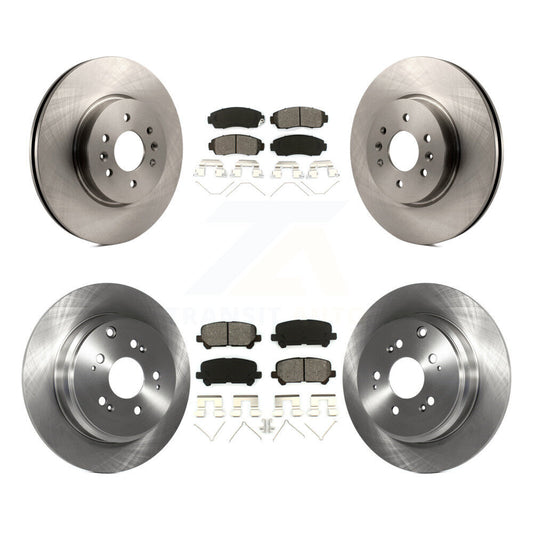 [Avant + Arrière] Kit de Disque et plaquette (semi-métallique) de frein pour 2011-2014 Honda Odyssey K8S-101430