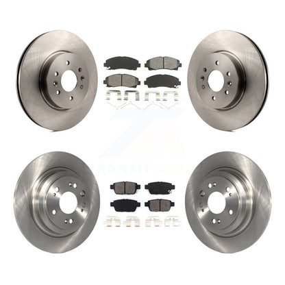 [Avant + Arrière] Kit de Disque et plaquette (semi-métallique) de frein pour 2009-2014 Acura TL K8S-101431
