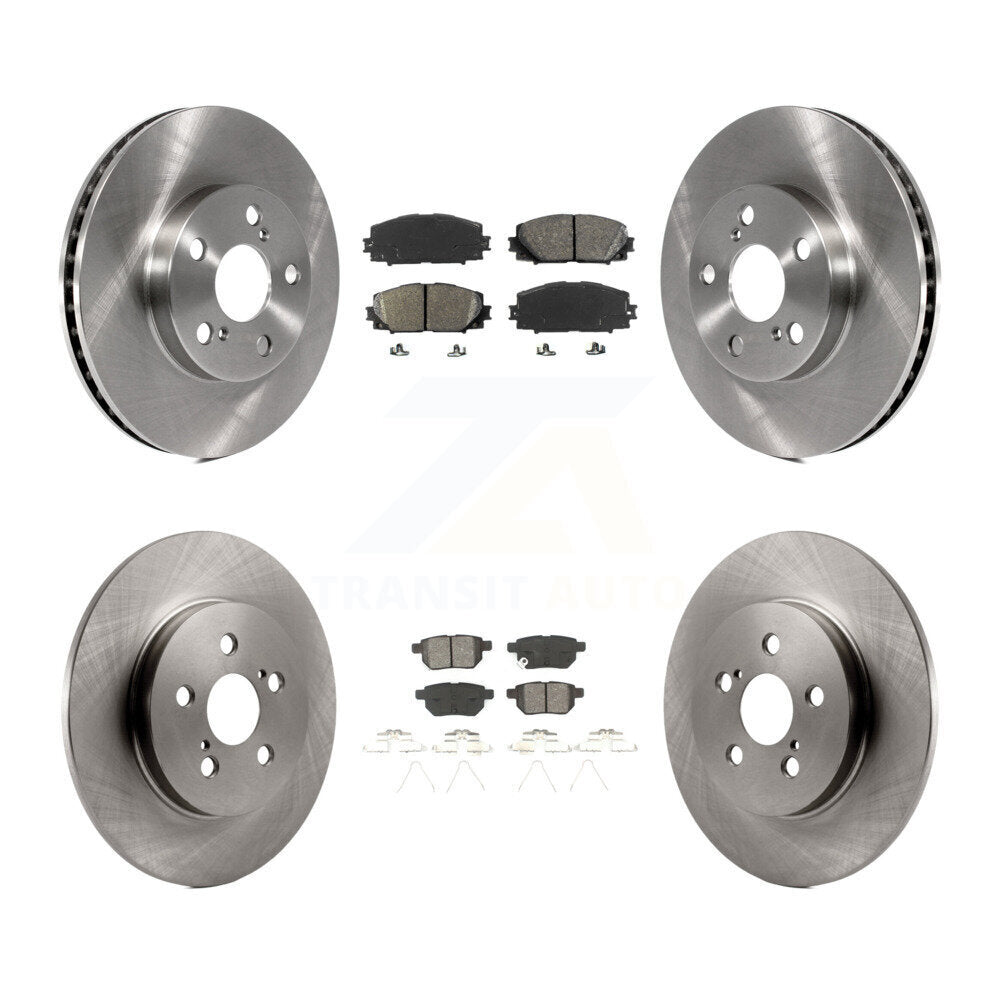 [Avant + Arrière] Kit de Disque et plaquette (semi-métallique) de frein pour Lexus CT200h K8S-101434