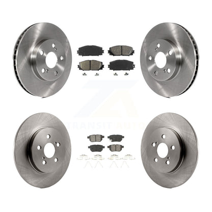 [Avant + Arrière] Kit de Disque et plaquette (semi-métallique) de frein pour Lexus CT200h K8S-101434