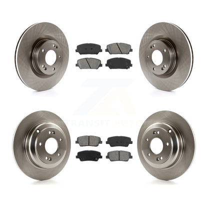 [Avant + Arrière] Kit de Disque et plaquette (semi-métallique) de frein pour Hyundai Genesis Coupe K8S-101439