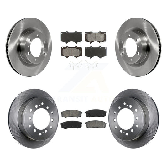 [Avant + Arrière] Kit de Disque et plaquette (semi-métallique) de frein pour Toyota 4Runner Lexus GX460 K8S-101442