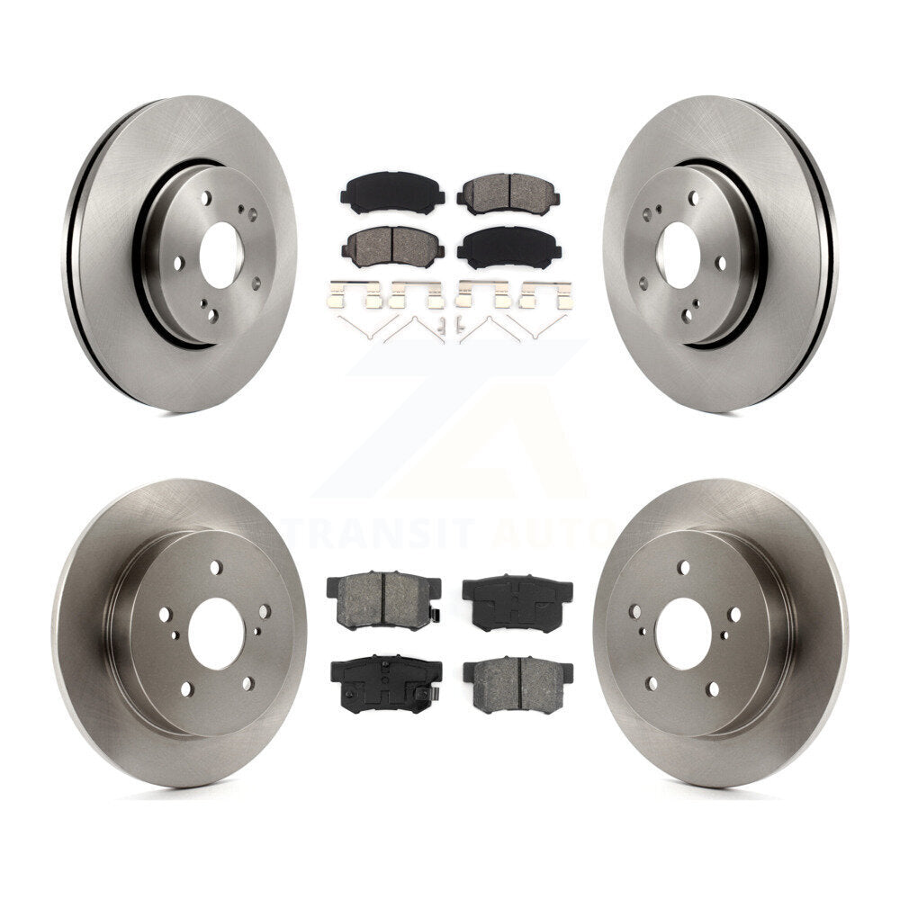 [Avant + Arrière] Kit de Disque et plaquette (semi-métallique) de frein pour 2010-2013 Suzuki Kizashi K8S-101449