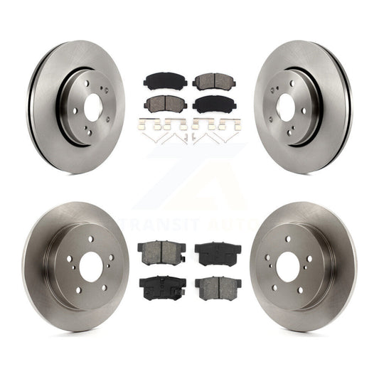 [Avant + Arrière] Kit de Disque et plaquette (semi-métallique) de frein pour 2010-2013 Suzuki Kizashi K8S-101449