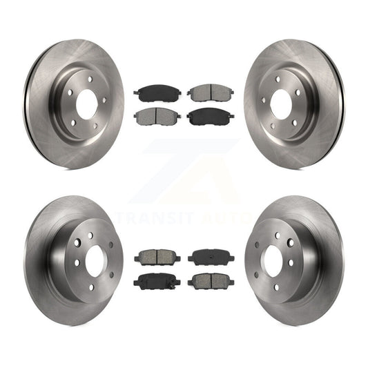 [Avant + Arrière] Kit de Disque et plaquette (semi-métallique) de frein pour Nissan Sentra Juke K8S-101452