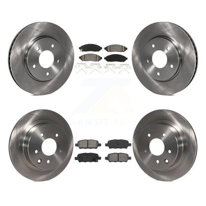 [Avant + Arrière] Kit de Disque et plaquette (semi-métallique) de frein pour Nissan LEAF K8S-101453