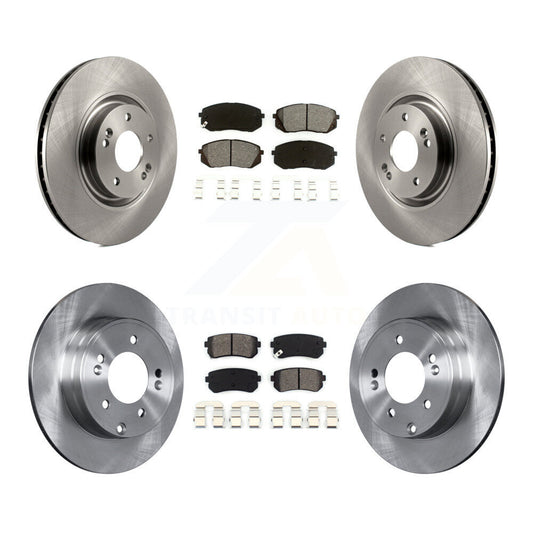 [Avant + Arrière] Kit de Disque et plaquette (semi-métallique) de frein pour Hyundai Tucson Kia Cadenza K8S-101457