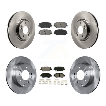 [Avant + Arrière] Kit de Disque et plaquette (semi-métallique) de frein pour Kia Optima 2.0L K8S-101460