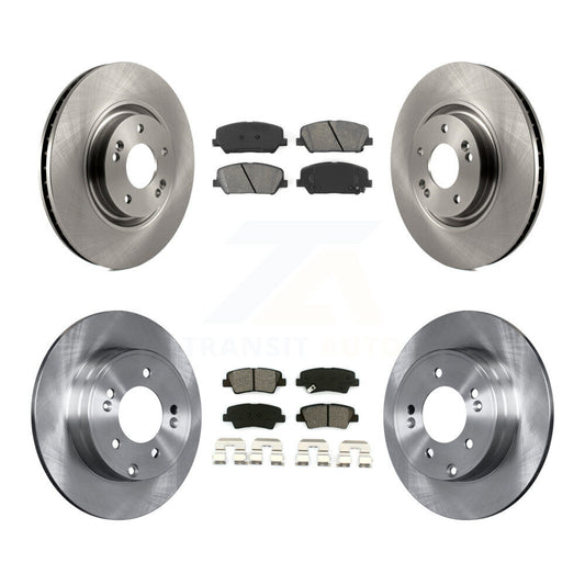 [Avant + Arrière] Kit de Disque et plaquette (semi-métallique) de frein pour Kia Optima 2.0L K8S-101460