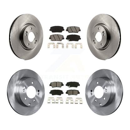 [Avant + Arrière] Kit de Disque et plaquette (semi-métallique) de frein pour Hyundai Azera K8S-101462