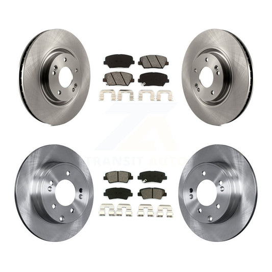 [Avant + Arrière] Kit de Disque et plaquette (semi-métallique) de frein pour Hyundai Azera K8S-101462