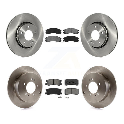 [Avant + Arrière] Kit de Disque et plaquette (semi-métallique) de frein pour Mitsubishi Lancer K8S-101465