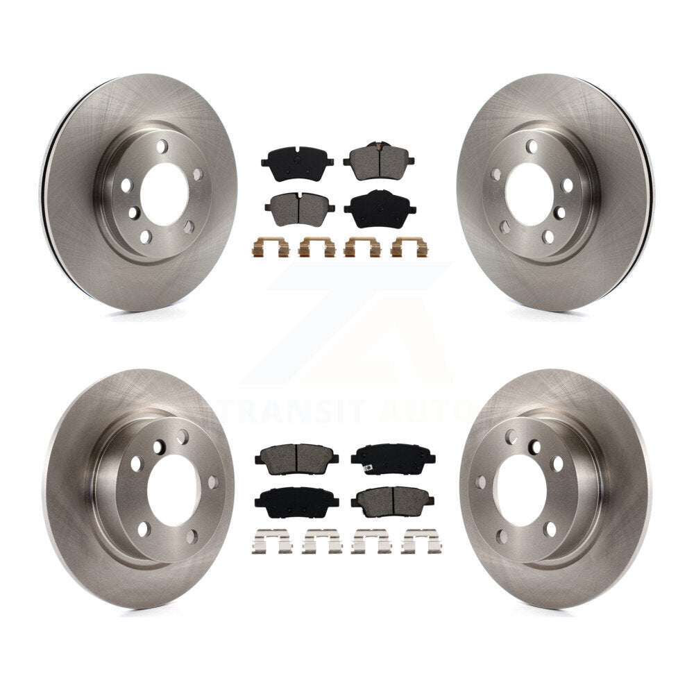 [Avant + Arrière] Kit de Disque et plaquette (semi-métallique) de frein pour Mini Cooper Countryman Paceman K8S-101470