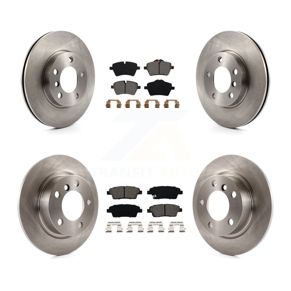 [Avant + Arrière] Kit de Disque et plaquette (semi-métallique) de frein pour Mini Cooper Countryman Paceman Base K8S-101472