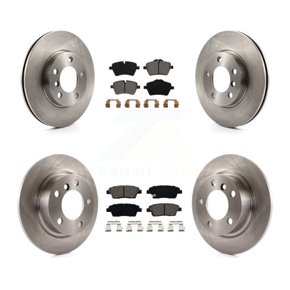 [Avant + Arrière] Kit de Disque et plaquette (semi-métallique) de frein pour Mini Cooper Countryman Paceman Base K8S-101472