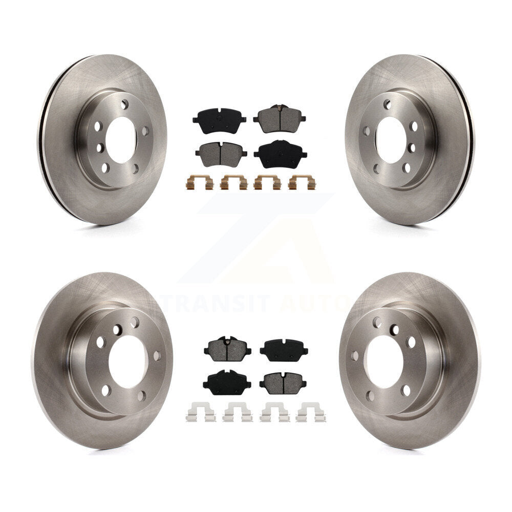 [Avant + Arrière] Kit de Disque et plaquette (semi-métallique) de frein pour Mini Cooper Countryman Paceman K8S-101473