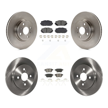 [Avant + Arrière] Kit de Disque et plaquette (semi-métallique) de frein pour Toyota Yaris K8S-101476