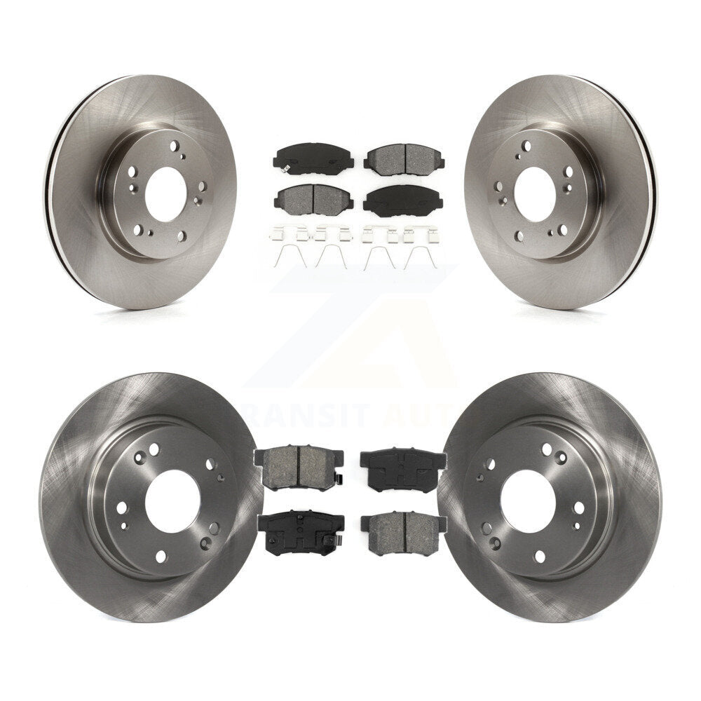 [Avant + Arrière] Kit de Disque et plaquette (semi-métallique) de frein pour 2013 Acura ILX 2.0L K8S-101477