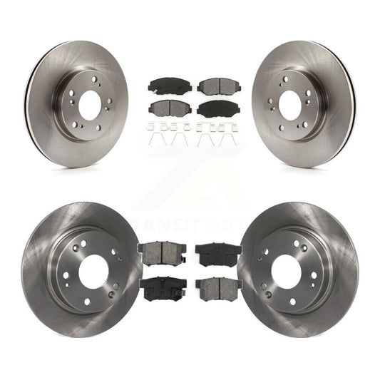 [Avant + Arrière] Kit de Disque et plaquette (semi-métallique) de frein pour 2013 Acura ILX 2.0L K8S-101477