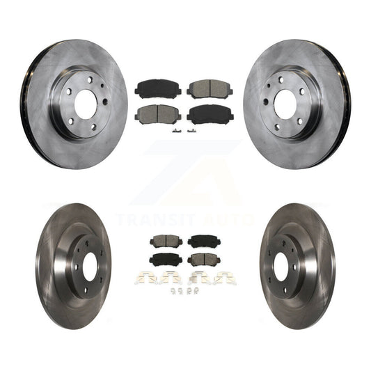 [Avant + Arrière] Kit de Disque et plaquette (semi-métallique) de frein pour Mazda CX-5 K8S-101480