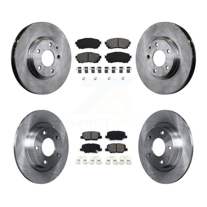 [Avant + Arrière] Kit de Disque et plaquette (semi-métallique) de frein pour Mazda 6 K8S-101481