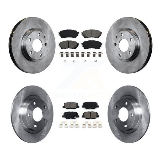 [Avant + Arrière] Kit de Disque et plaquette (semi-métallique) de frein pour Mazda 6 K8S-101481