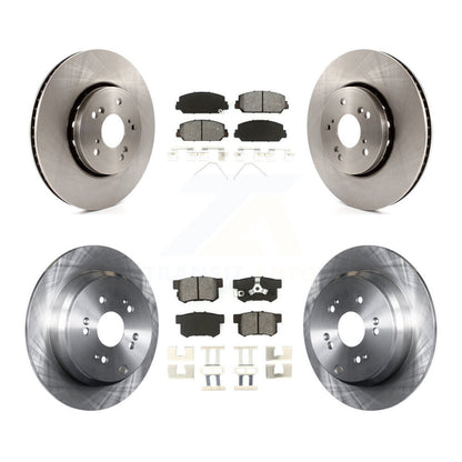 [Avant + Arrière] Kit de Disque et plaquette (semi-métallique) de frein pour 2013-2018 Acura RDX K8S-101482