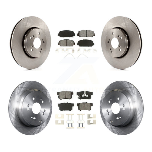 [Avant + Arrière] Kit de Disque et plaquette (semi-métallique) de frein pour 2013-2018 Acura RDX K8S-101482