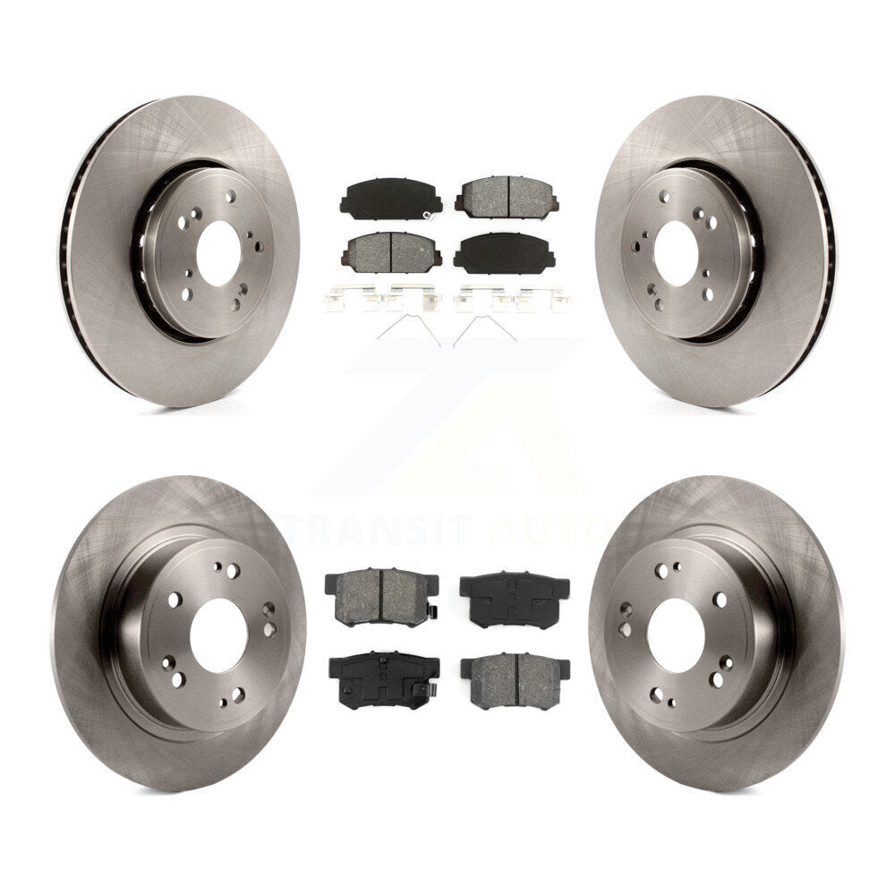 [Avant + Arrière] Kit de Disque et plaquette (semi-métallique) de frein pour 2016 Acura ILX K8S-101483