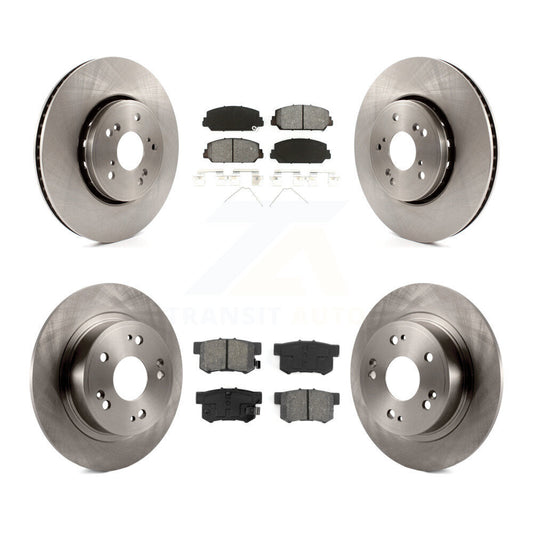 [Avant + Arrière] Kit de Disque et plaquette (semi-métallique) de frein pour 2016 Acura ILX K8S-101483