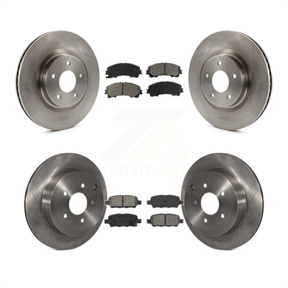 [Avant + Arrière] Kit de Disque et plaquette (semi-métallique) de frein pour INFINITI Q50 Q60 K8S-101492 par Transit Auto