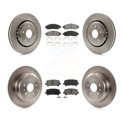 [Avant + Arrière] Kit de Disque et plaquette (semi-métallique) de frein pour 2014-2016 Acura MDX K8S-101494