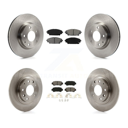 [Avant + Arrière] Kit de Disque et plaquette (semi-métallique) de frein pour 2016-2018 Mazda CX-3 AWD K8S-101496